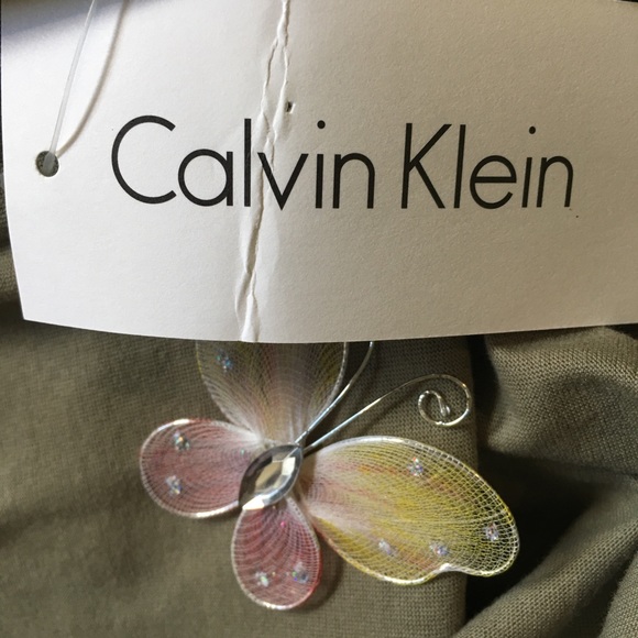 Calvin Klein High Low Asymmetrical Flare Ruffle Hem Midi Length Skirt Women’s - Picture 4 of 10